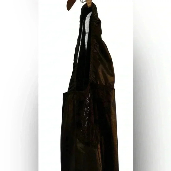 Shiny Catsuit with Faux Leather Look. Size XL - Picture 6 of 8